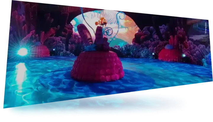 Procurando Nemo - Mundo Pixar em Fortaleza no Shopping Iguatemi Bosque